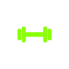Conceptual Dumbell Icon Vector Design Colour