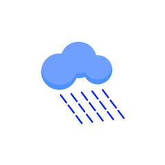 Raining Weather Conceptual Vector Design