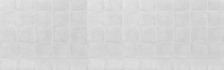 Panorama of Polished Granite Floor Tiles white texture and background seamless