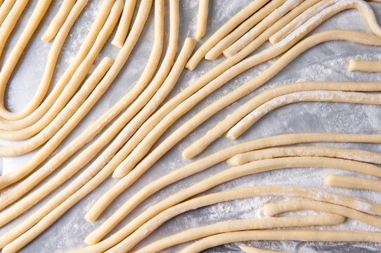 handmade pici pasta home made