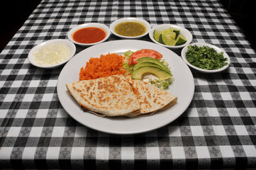 Traditional Mexican Quesadilla