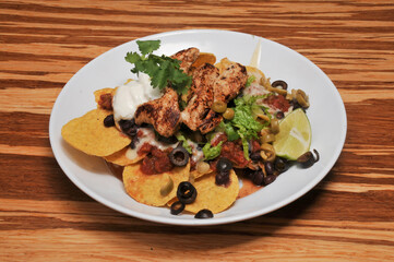 Mexican Chicken Nachos