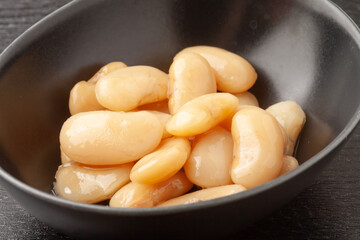 白花豆の煮豆