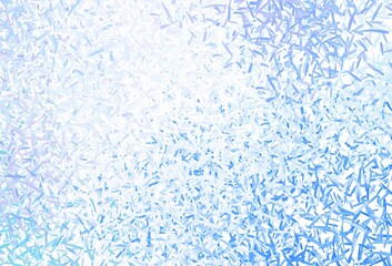 Light Pink, Blue vector pattern with sharp lines.