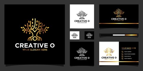 creative logo O