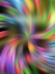 Rainbow design, texture, abstract colorful background with circles