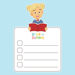 Back to school background,School border