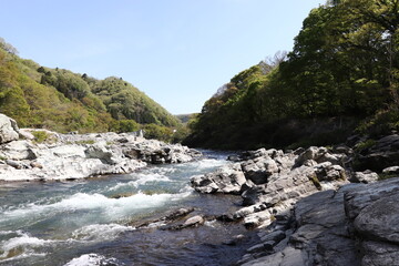 長瀞渓谷「小滝の瀬」
