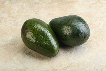 Fresh ripe avocado for cooking