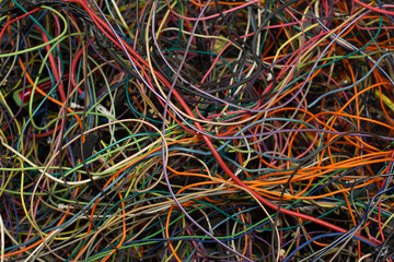 mess of cables