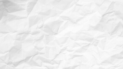 White Paper Texture background. Crumpled white paper abstract shape background with space paper recycle for text
