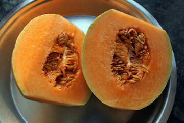Muskmelon Indoor Closeup Photography