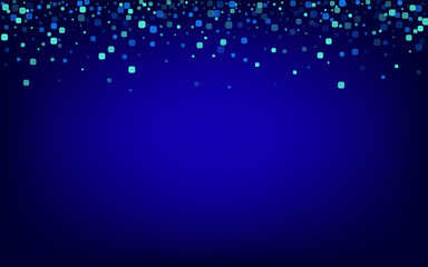 Blue Cell Celebration Blue Vector Background.