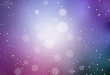 Light Purple, Pink vector backdrop in holiday style.