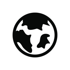 World icon vector graphic illustration