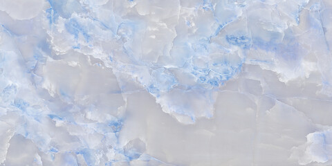 Fototapeta na wymiar High glossy blue random marble texture use for home decoration