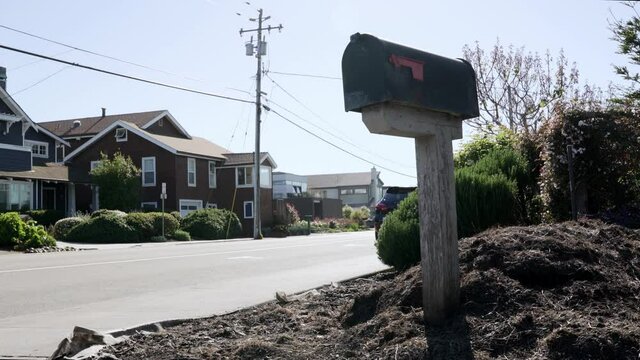 Mailbox and neighborhood view 