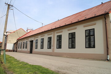 Fototapeta premium Native home od writer Ludmila Podjavorinska in Bzince pod Javorinou, west Slovakia