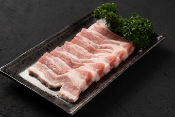 豚バラ肉　焼肉用