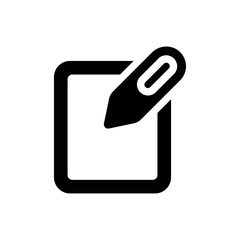 Document editing icon