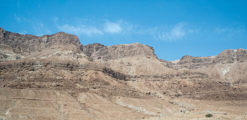 Fototapeta na wymiar The Negev Desert in southern Israel 