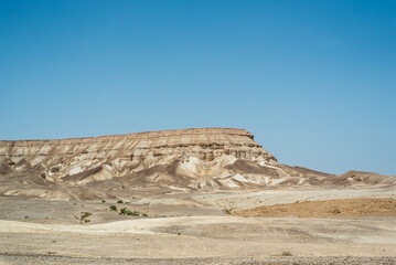 The Negev Desert in southern Israel 

