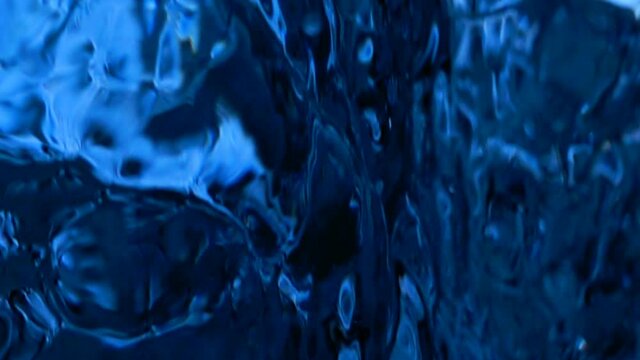 Transparent water in super slow motion  amazing water shoot, water background