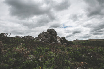 Fototapeta premium Dartmoor Landscapes, Dartmoor National Park, UK