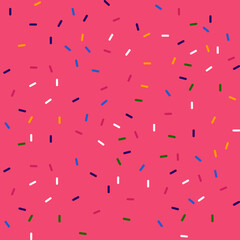 Pink and colorful Jimmy sweet background