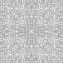 Geometric monochrome ornament in gray tones