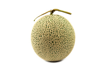 melon fruit isolated on white background