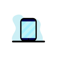 Tablet Icon Conceptual Vector Illustration Design