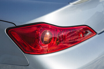 car headlight close up, car design