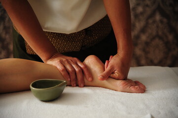 Thai hand Massage, Spa Concept