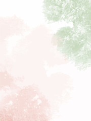 Watercolor simple white vector background