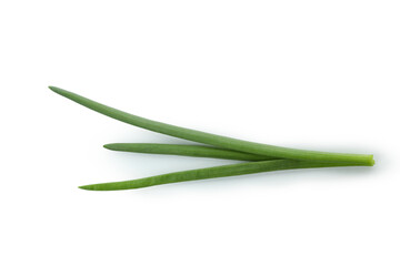 Fototapeta premium Fresh green onion isolated on white background
