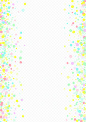White Shine Celebrate Transparent Background. Independence Dot Banner. FallingFestive Circle Illustration. Green Splash Top Invitation.
