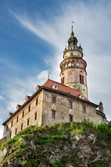 Castle of Cesky Krumlov, Bohemia, Czech Republic