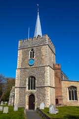 Fototapeta premium St. Mary the Great Church in Sawbridgeworth, Hertfordshire