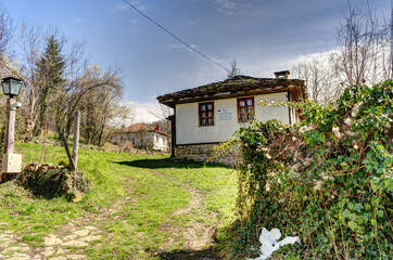 Fototapeta na wymiar Bozhentsi, Bulgaria, HDR Image