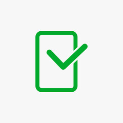 Right sign. line vector icon