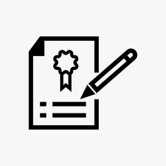 Document icon vector. File icon illustration