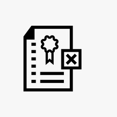 Document icon vector. File icon illustration