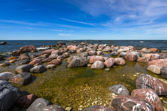  rocky coast of the Pakri Peninsula