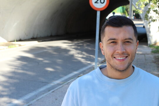 Young Man With Mixed Ethnicity