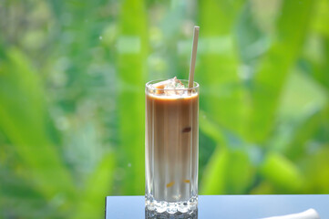 coffee , iced coffee or iced latte coffee