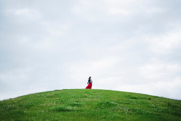 公園の女性