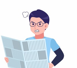 メガネを掛けた看護師の男性