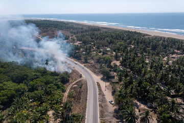 Panorámica de Barra Vieja, Acapulco México