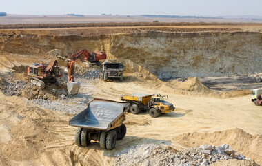 Open Pit Coal Mining and Equipment © Sunshine Seeds